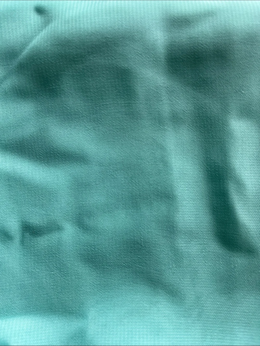 Chiffon Aqua Mint Lightweight Fabric Bolt About 1 yard 24” L - 56” W